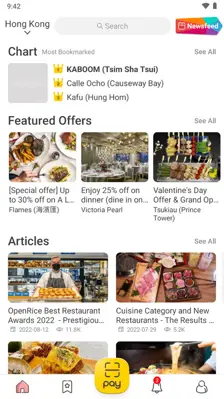 OpenRice android App screenshot 2